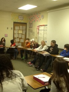 9th Honors Lit Socratic Seminar on _Ender's Game_ 